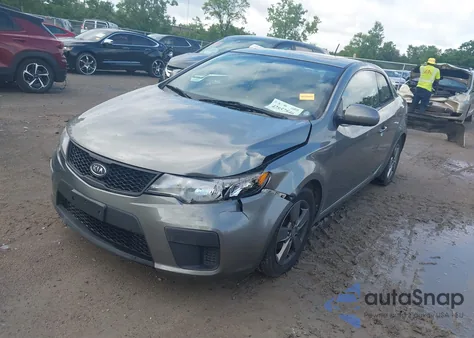 2012 Kia Forte Koup Ex из США, поврежденный, VIN KNAFU6A28C5598988